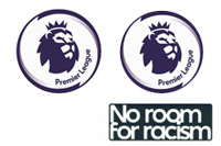 Premier League Badge X 2PC&No Room For Racism